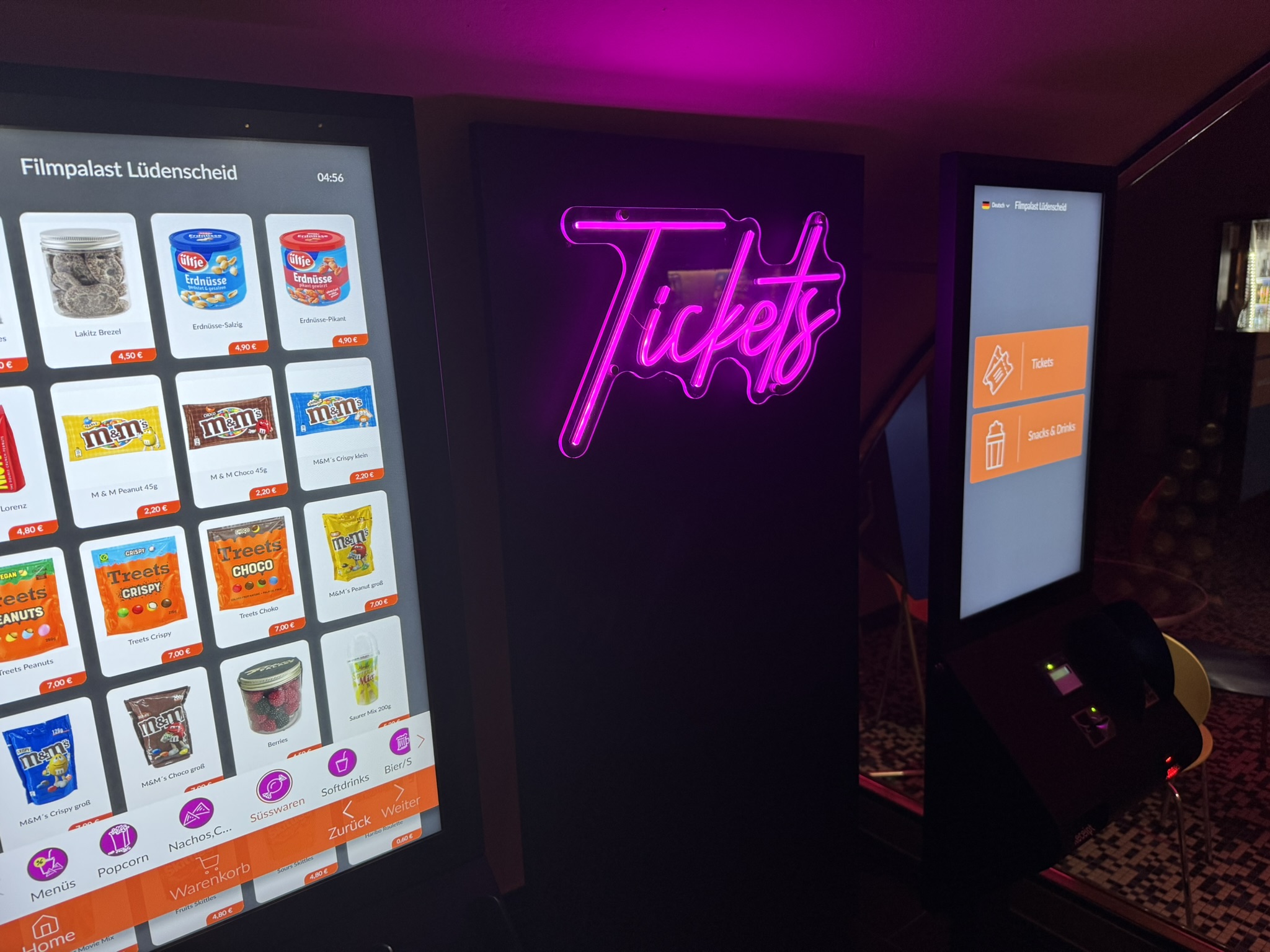 Online Concession oder Concession am ATM