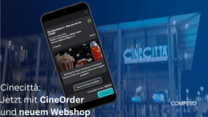 Kino Webshop im Cinecitta, digitale Bestelllösung Kino mit CineOrder von COMPESO